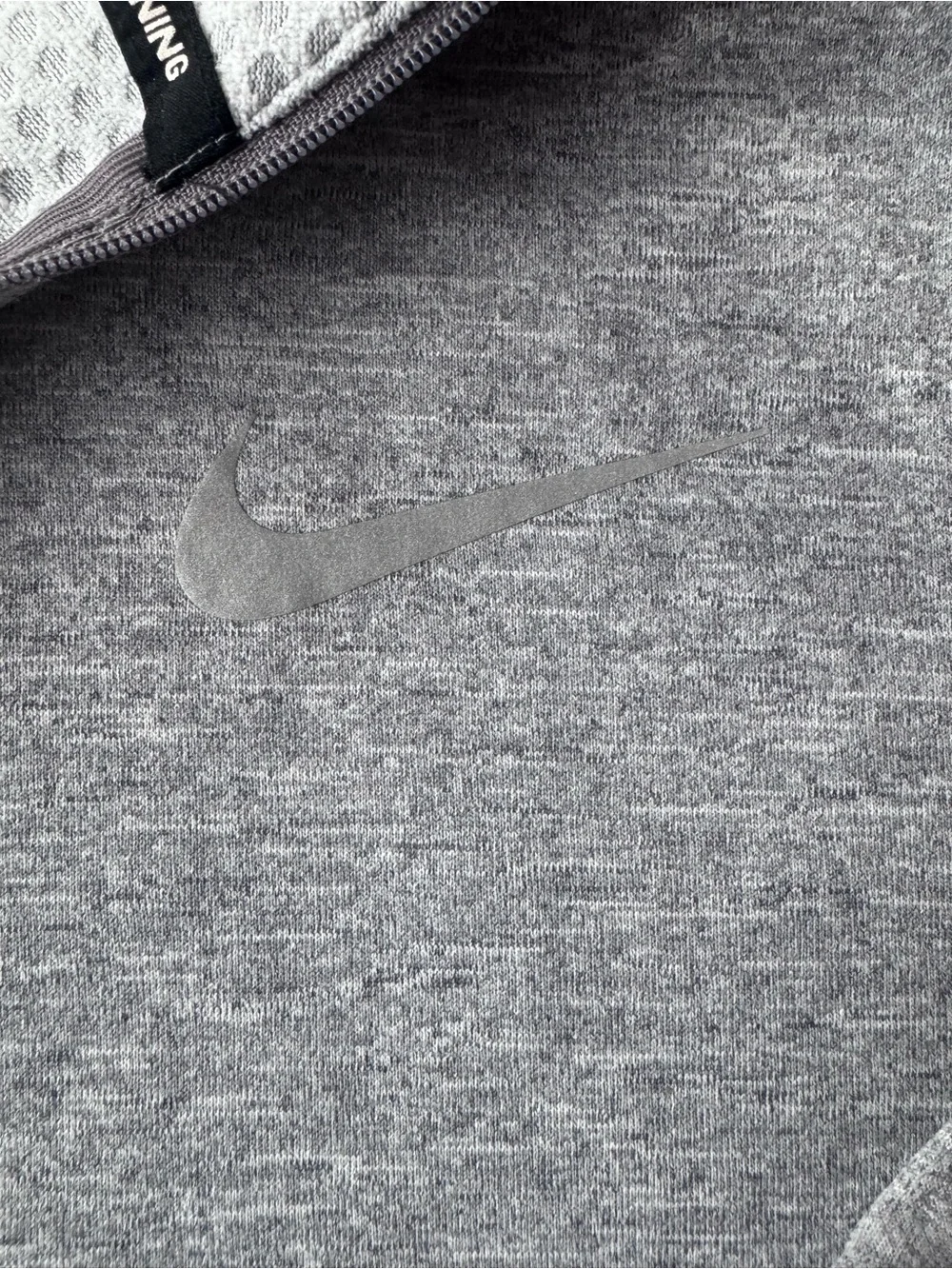 Nike Running Men's Light Gray Therma Sphere Element 1/2 Zip Top (M)